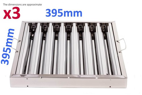 Filtro deflettore grasso a - 3x,