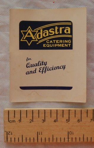 C1960s adastra catering - c1960s,